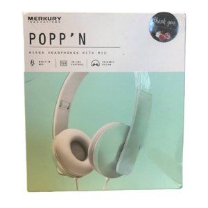 Wired Headphones & Built in Mic - Foldable